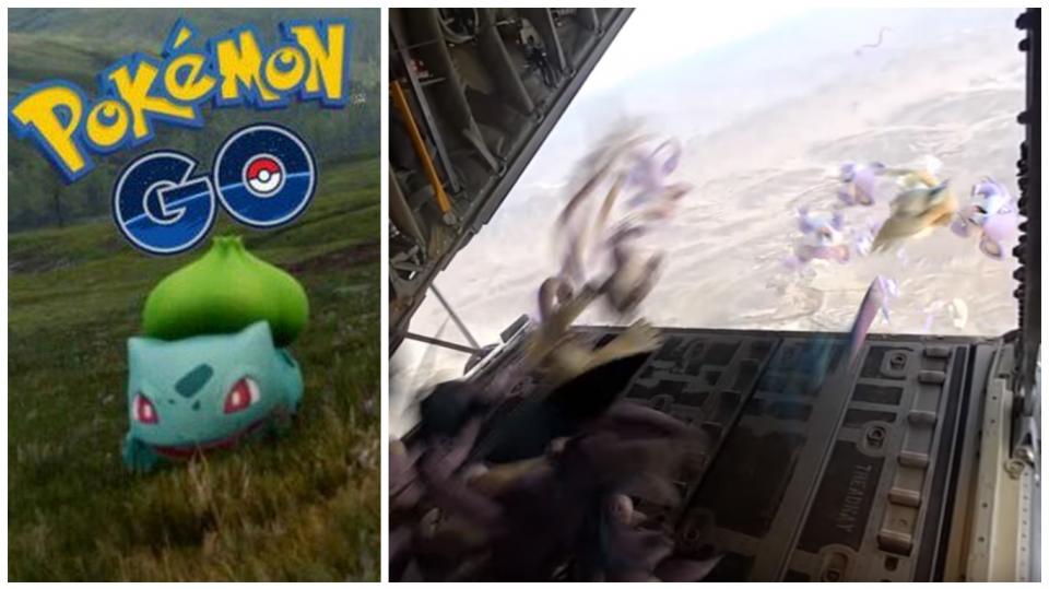 Pokémoni musejí vydržet pád z ohromné výšky